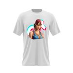Fashion, accesorii si bijuterii - Barbati - Imbracaminte - Tricouri si bluze barbati - Tricou barbati Sparkplug Fortnite Tiktok, alb, marime 2XL - Infinity.ro
