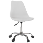 Casa si Gradina - Mobilier - Scaune si fotolii - Scaune - Scaun de birou, alb, DARISA NEW - Infinity.ro