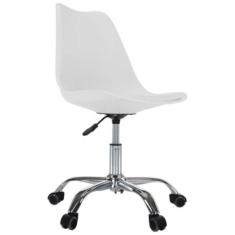 Casa si Gradina - Mobilier - Scaune si fotolii - Scaune - Scaun de birou, alb, DARISA NEW - Infinity.ro