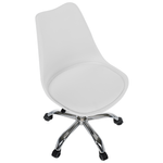 Casa si Gradina - Mobilier - Scaune si fotolii - Scaune - Scaun de birou, alb, DARISA NEW - Infinity.ro