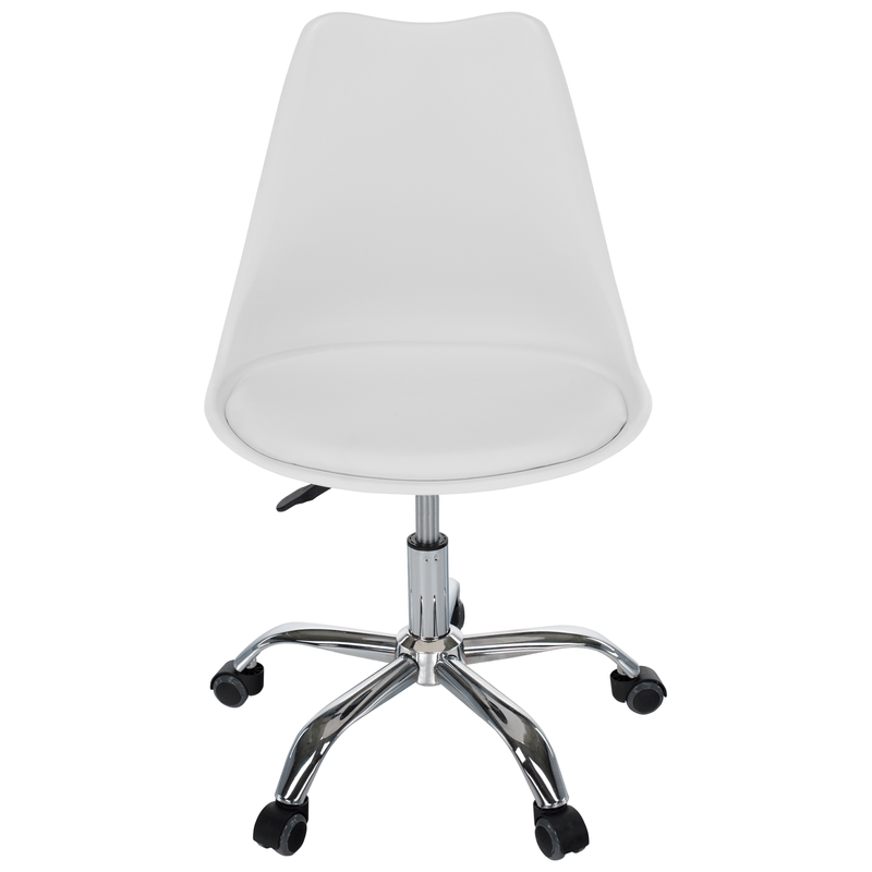 Casa si Gradina - Mobilier - Scaune si fotolii - Scaune - Scaun de birou, alb, DARISA NEW - Infinity.ro