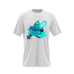 Fashion, accesorii si bijuterii - Barbati - Imbracaminte - Tricouri si bluze barbati - Tricou barbati Rippley Fortnite Minecraft Sabie Diamond, alb, marime 2XL - Infinity.ro