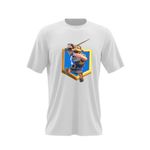 Fashion, accesorii si bijuterii - Barbati - Imbracaminte - Tricouri si bluze barbati - Tricou barbati Knight Clash Royale Clans, alb, marime 2XL - Infinity.ro