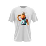 Fashion, accesorii si bijuterii - Barbati - Imbracaminte - Tricouri si bluze barbati - Tricou barbati Fishstick Fortnite Tik Tok, alb, marime 2XL - Infinity.ro