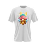 Fashion, accesorii si bijuterii - Barbati - Imbracaminte - Tricouri si bluze barbati - Tricou barbati Guff Fortnite Brawl Stars, alb, marime 2XL - Infinity.ro