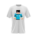 Fashion, accesorii si bijuterii - Barbati - Imbracaminte - Tricouri si bluze barbati - Tricou barbati Minecraft Happy Alex, alb, marime 2XL - Infinity.ro