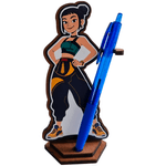 Jucarii, Copii si Bebe - Jucarii si jocuri - Figurine - Figurina Huntrix Zoey Kpop, lemn - Infinity.ro