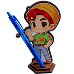 Jucarii, Copii si Bebe - Jucarii si jocuri - Figurine - Figurina Saja Boys Abby Huntrix Kpop, lemn - Infinity.ro