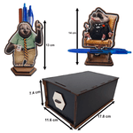 Jucarii, Copii si Bebe - Jucarii si jocuri - Figurine - Set 5 Figurine Zootopia All Gang, Zootropolis, lemn - Infinity.ro