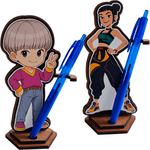 Jucarii, Copii si Bebe - Jucarii si jocuri - Figurine - Set 2 Figurine Huntrix Zoey Mystery Kpop - Infinity.ro