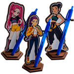 Jucarii, Copii si Bebe - Jucarii si jocuri - Figurine - Set 3 Figurine Huntrix Rumi Mira Zoey Kpop - Infinity.ro