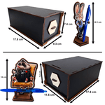 Jucarii, Copii si Bebe - Jucarii si jocuri - Figurine - Set 2 Figurine Zootopia Judy Mr Big Mafia Boss Zootropolis, lemn - Infinity.ro