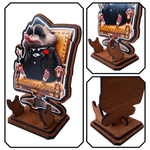 Jucarii, Copii si Bebe - Jucarii si jocuri - Figurine - Set 2 Figurine Zootopia Judy Mr Big Mafia Boss Zootropolis, lemn - Infinity.ro