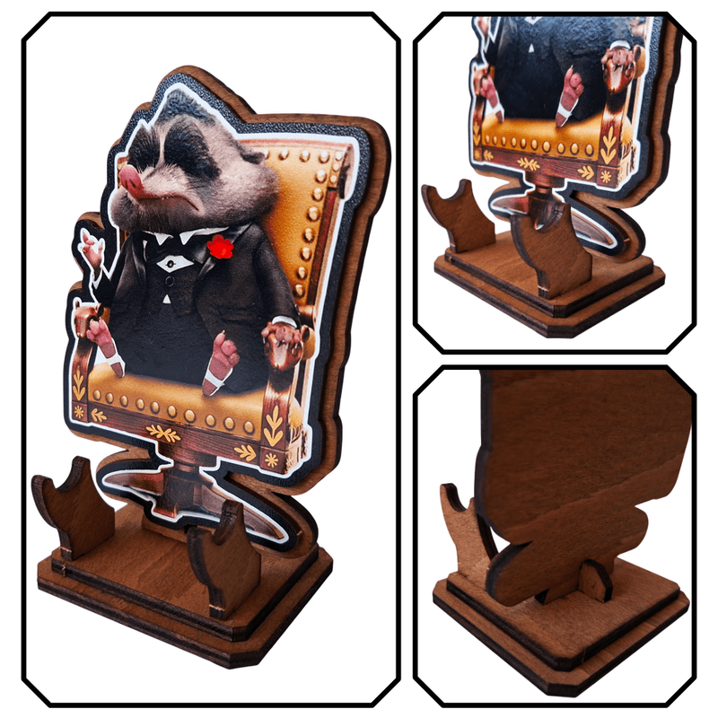 Jucarii, Copii si Bebe - Jucarii si jocuri - Figurine - Set 2 Figurine Zootopia Judy Mr Big Mafia Boss Zootropolis, lemn - Infinity.ro