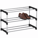 Casa si Gradina - Mobilier - Dulapuri si sifoniere - Dulapuri pantofi - Pantofar, crom/negru, MONTEGO - Infinity.ro