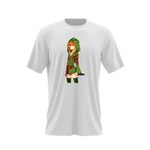 Fashion, accesorii si bijuterii - Barbati - Imbracaminte - Tricouri si bluze barbati - Tricou barbati Minecraft Anime Cool Creeper, alb, marime 2XL - Infinity.ro