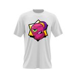 Fashion, accesorii si bijuterii - Barbati - Imbracaminte - Tricouri si bluze barbati - Tricou barbati Tara Brawl Stars Minecraft, alb, marime 2XL - Infinity.ro