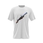 Fashion, accesorii si bijuterii - Barbati - Imbracaminte - Tricouri si bluze barbati - Tricou barbati Fortnite Makeshift Shotgun Weapon, alb, marime 2XL - Infinity.ro