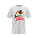 Fashion, accesorii si bijuterii - Barbati - Imbracaminte - Tricouri si bluze barbati - Tricou barbati Guff Fortnite Primal SMG Gun, alb, marime 2XL - Infinity.ro