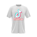 Fashion, accesorii si bijuterii - Barbati - Imbracaminte - Tricouri si bluze barbati - Tricou barbati Roblox Gaming Tiktok, alb, marime 2XL - Infinity.ro