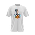 Fashion, accesorii si bijuterii - Barbati - Imbracaminte - Tricouri si bluze barbati - Tricou barbati Midas Fortnite Epic Brawl Stars, alb, marime 2XL - Infinity.ro
