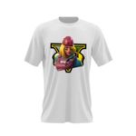 Fashion, accesorii si bijuterii - Barbati - Imbracaminte - Tricouri si bluze barbati - Tricou barbati Skully Fortnite GTA V, alb, marime 2XL - Infinity.ro