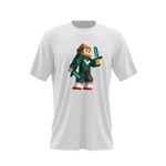 Fashion, accesorii si bijuterii - Barbati - Imbracaminte - Tricouri si bluze barbati - Tricou barbati Skin Green Swords Minecraft, alb, marime 2XL - Infinity.ro