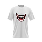 Fashion, accesorii si bijuterii - Barbati - Imbracaminte - Tricouri si bluze barbati - Tricou barbati Venom Joker Smile Epic Fortnite Skin, alb, marime 2XL - Infinity.ro