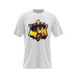 Fashion, accesorii si bijuterii - Barbati - Imbracaminte - Tricouri si bluze barbati - Tricou barbati Poco Brawl Stars, alb, marime 2XL - Infinity.ro