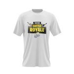 Fashion, accesorii si bijuterii - Barbati - Imbracaminte - Tricouri si bluze barbati - Tricou barbati Fortnite Battle Royale, alb, marime 2XL - Infinity.ro