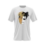 Fashion, accesorii si bijuterii - Barbati - Imbracaminte - Tricouri si bluze barbati - Tricou barbati XXXTentacion Hip Hop, alb, marime 2XL - Infinity.ro