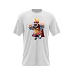 Fashion, accesorii si bijuterii - Barbati - Imbracaminte - Tricouri si bluze barbati - Tricou barbati Red King Clash of Clans Royale, alb, marime 2XL - Infinity.ro