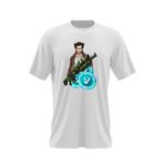 Fashion, accesorii si bijuterii - Barbati - Imbracaminte - Tricouri si bluze barbati - Tricou barbati Wolverine Logan Fortnite VBucks Epic Gun, alb, marime 2XL - Infinity.ro