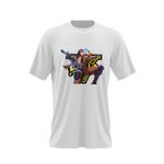 Fashion, accesorii si bijuterii - Barbati - Imbracaminte - Tricouri si bluze barbati - Tricou barbati Fortnite Bad Girl, alb, marime 2XL - Infinity.ro