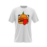 Fashion, accesorii si bijuterii - Barbati - Imbracaminte - Tricouri si bluze barbati - Tricou barbati Fortnite Burger Play, alb, marime 2XL - Infinity.ro