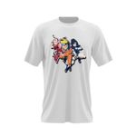 Fashion, accesorii si bijuterii - Barbati - Imbracaminte - Tricouri si bluze barbati - Tricou barbati Naruto Head Band Team Funko Pop, alb, marime 2XL - Infinity.ro