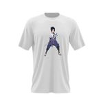 Fashion, accesorii si bijuterii - Barbati - Imbracaminte - Tricouri si bluze barbati - Tricou barbati Naruto Sasuke Uchiha Antrenament Ninja, alb, marime 2XL - Infinity.ro
