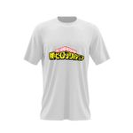 Fashion, accesorii si bijuterii - Barbati - Imbracaminte - Tricouri si bluze barbati - Tricou barbati My Hero Academia Logo Emblem Anime, alb, marime 2XL - Infinity.ro