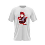 Fashion, accesorii si bijuterii - Barbati - Imbracaminte - Tricouri si bluze barbati - Tricou barbati Naruto Gaara Kankuro Anime Haine Manga, alb, marime 2XL - Infinity.ro