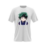 Fashion, accesorii si bijuterii - Barbati - Imbracaminte - Tricouri si bluze barbati - Tricou barbati Hero Academy Deku Rebel Gamer Anime, alb, marime 2XL - Infinity.ro