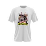 Fashion, accesorii si bijuterii - Barbati - Imbracaminte - Tricouri si bluze barbati - Tricou barbati My Hero Academia Storm Rebel Anime Manga, alb, marime 2XL - Infinity.ro