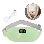Ingrijire personala si Cosmetice - Sanatate si wellness - Articole wellness - Aparate si dispozitive de masaj - Centura abdominala cu incalzire si masaj pentru dureri menstruale si lombare 3 trepte termice 4 moduri vibromasaj Verde - Infinity.ro