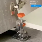 Casa si Gradina - Constructii - Scule electrice si accesorii - Menghine si cleme fixare - Instrument Reglabil Montare Usi ABYZ Jig din Otel Inoxidabil Reglej 0.9-4 cm Precizie Ridicata - Infinity.ro
