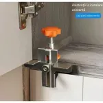 Casa si Gradina - Constructii - Scule electrice si accesorii - Menghine si cleme fixare - Instrument Reglabil Montare Usi ABYZ Jig din Otel Inoxidabil Reglej 0.9-4 cm Precizie Ridicata - Infinity.ro
