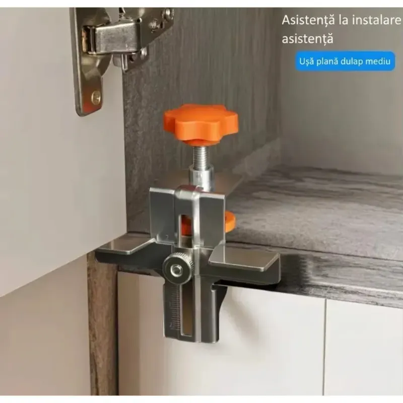 Casa si Gradina - Constructii - Scule electrice si accesorii - Menghine si cleme fixare - Instrument Reglabil Montare Usi ABYZ Jig din Otel Inoxidabil Reglej 0.9-4 cm Precizie Ridicata - Infinity.ro