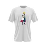 Fashion, accesorii si bijuterii - Barbati - Imbracaminte - Tricouri si bluze barbati - Tricou barbati Naruto Minato Namikaze Storm Anime Manga, alb, marime 2XL - Infinity.ro