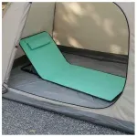 Casa si Gradina - Gradina si terasa - Mobilier exterior - Scaune si sezlonguri gradina - Saltea pliabila pentru plaja impermeabila spatar reglabil perna integrata include geanta de transport 145 x 50 cm Verde - Infinity.ro