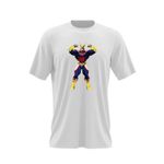 Fashion, accesorii si bijuterii - Barbati - Imbracaminte - Tricouri si bluze barbati - Tricou barbati Hero Academia All Might Comics Manga, alb, marime 2XL - Infinity.ro