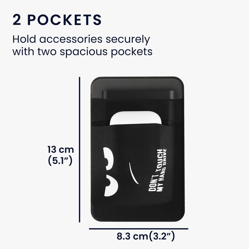 PC, gaming si accesorii - Periferice PC - Accesorii hard disk-uri externe - Husa SSD/HDD Kwmobile pentru SanDisk Portable SSD, Samsung T7 si Crucial X8, elastan, multicolor - Infinity.ro