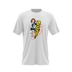 Fashion, accesorii si bijuterii - Barbati - Imbracaminte - Tricouri si bluze barbati - Tricou barbati Manga Girl Uraraka Combat Hero Academia, alb, marime 2XL - Infinity.ro